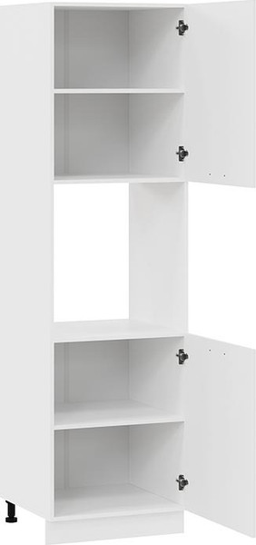 Изображение товара Шкаф-пенал кухонный ТриЯ Тиана 1П6 (белый/белый супермат)