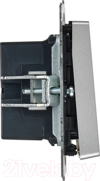 Изображение товара Кнопка звонка IEK Brite BR-V14-2-10-K47 (алюминий)