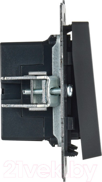 Изображение товара Кнопка звонка IEK Brite BR-V14-2-10-K53 (графит)