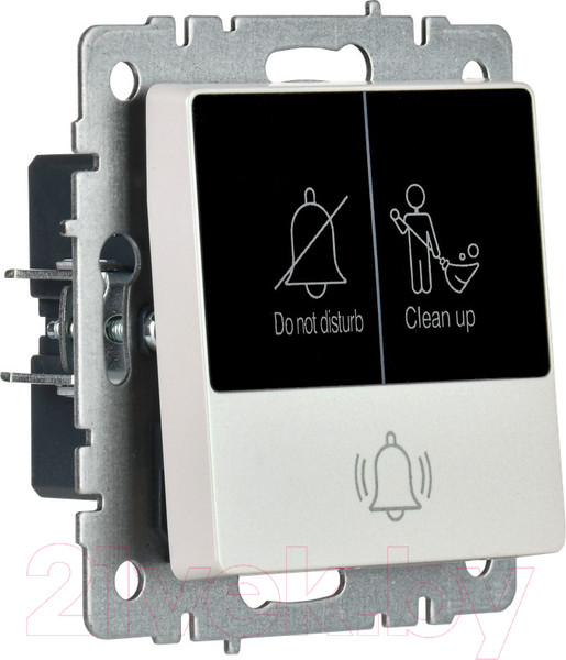 Изображение товара Кнопка звонка IEK Brite BR-V14-2-10-K36 (жемчуг)