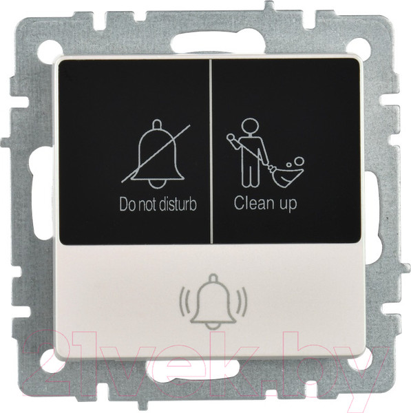 Изображение товара Кнопка звонка IEK Brite BR-V14-2-10-K36 (жемчуг)