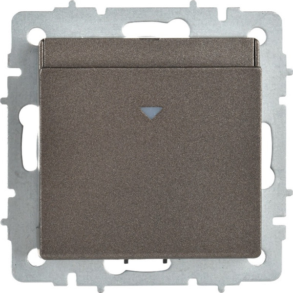 Изображение товара Выключатель IEK Brite BR-V11-0-10-K45 (темная бронза)