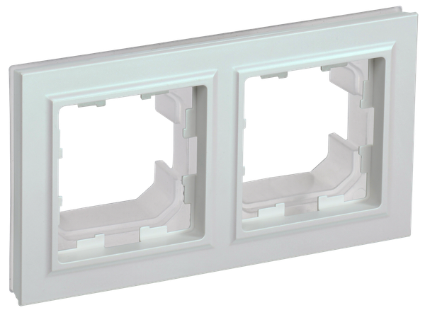 Изображение товара Рамка для выключателей и розеток IEK Brite BR-M22-44-K36 (жемчуг)