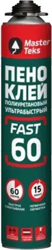 Изображение товара Пена монтажная MasterTeks ProfiMaster полиуретановый профессиональный ультрабыстрый (750мл)