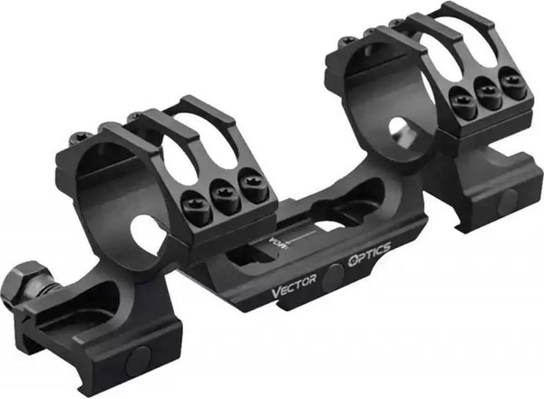Изображение товара Моноблок для прицела Vector Optics Picatinny 30мм Консольное 1.25'' 20MOA / SCTM-39