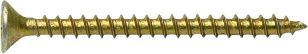Изображение товара Саморез Аманд Универсальный 6x60 (20шт, желтый цинк)