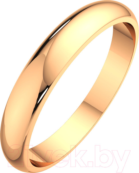 Изображение товара Кольцо обручальное из розового золота ZORKA 103004-9K (р.16)