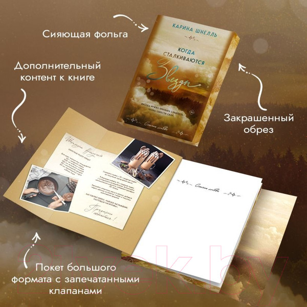 Изображение товара Книга Эксмо Когда сталкиваются звезды / 9785041816865 (Шнелль К.)