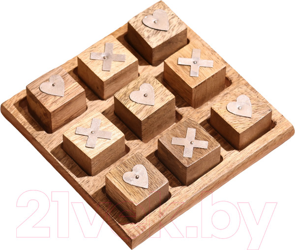 Изображение товара Настольная игра Sima-Land Крестики-нолики / 9931557 (манговое дерево)