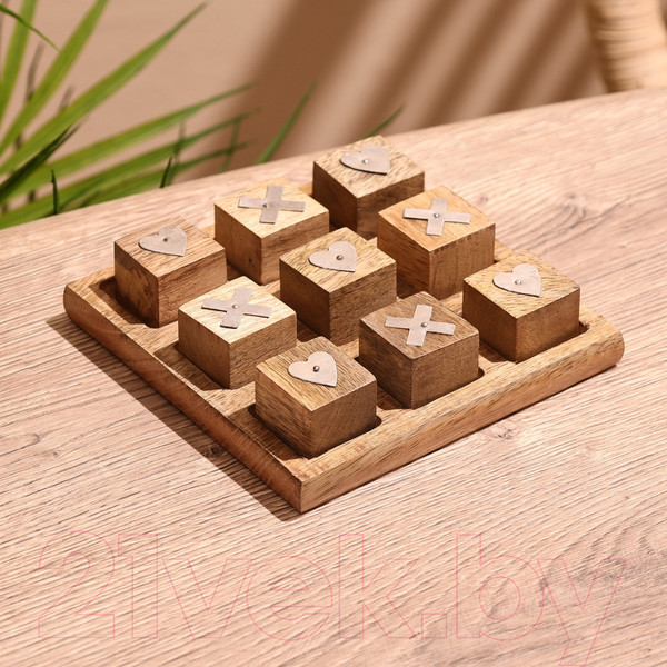 Изображение товара Настольная игра Sima-Land Крестики-нолики / 9931557 (манговое дерево)