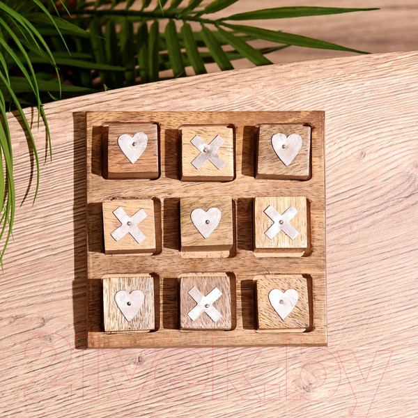 Изображение товара Настольная игра Sima-Land Крестики-нолики / 9931557 (манговое дерево)