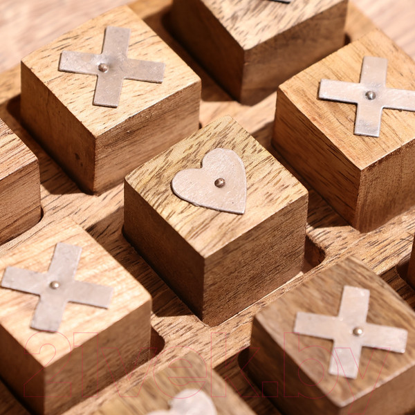 Изображение товара Настольная игра Sima-Land Крестики-нолики / 9931557 (манговое дерево)