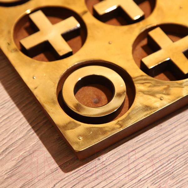 Изображение товара Настольная игра Sima-Land Крестики-нолики / 9916807 (манговое дерево)