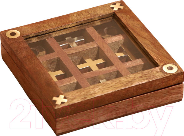 Изображение товара Настольная игра Sima-Land Крестики-нолики / 9916800 (манговое дерево)