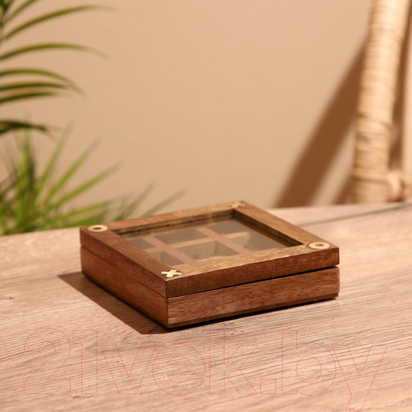 Изображение товара Настольная игра Sima-Land Крестики-нолики / 9916800 (манговое дерево)