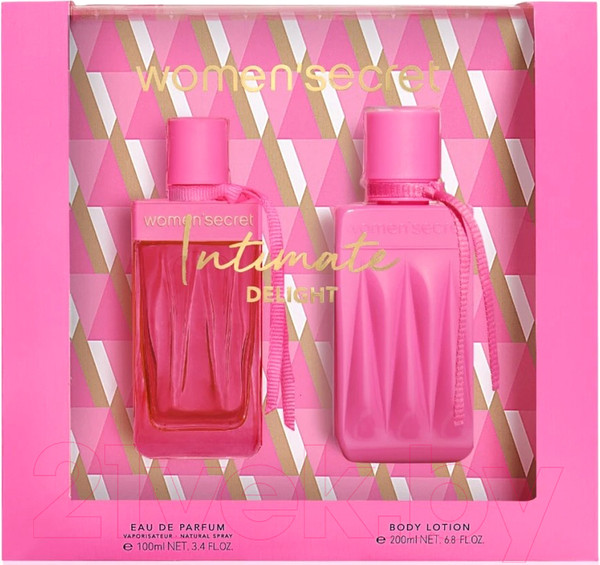 Изображение товара Парфюмерный набор Women'secret Intimate Delight Парфюмерная вода 100мл + Лосьон для тела 200мл