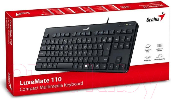 Изображение товара Клавиатура Genius LuxeMate 110 (черный)