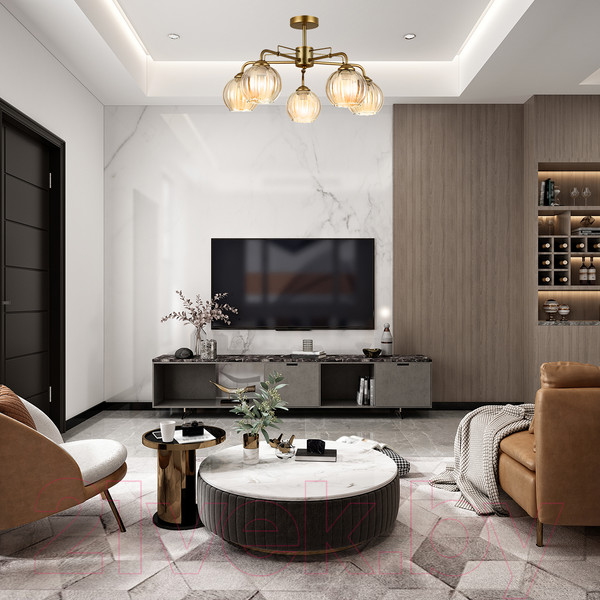 Изображение товара Люстра ESCADA 1135/5P (Сhampangne gold)