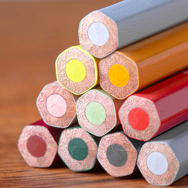 Изображение товара Набор цветных карандашей Малевичъ GrafArt Pro / 194109 (6шт, темно-коричневый 109)