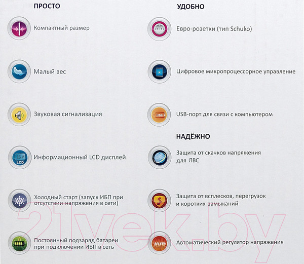 Изображение товара ИБП IPPON Back Power Pro II Euro 850 / 1005575