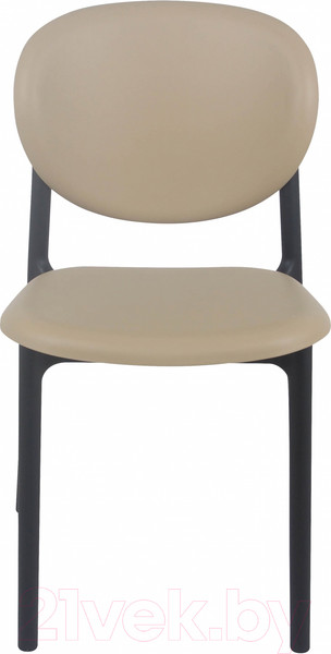 Изображение товара Стул пластиковый Sheffilton SHT-S180 (бежевый/черный)