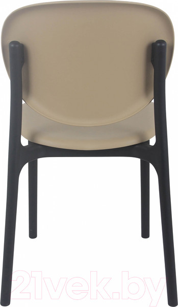 Изображение товара Стул пластиковый Sheffilton SHT-S180 (бежевый/черный)