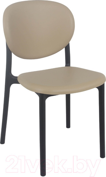 Изображение товара Стул пластиковый Sheffilton SHT-S180 (бежевый/черный)