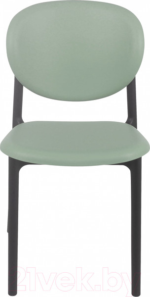 Изображение товара Стул пластиковый Sheffilton SHT-S180 (зеленый/черный пластик/пластик)