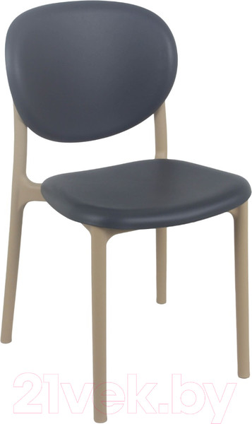 Изображение товара Стул пластиковый Sheffilton SHT-S180 (серый/бежевый)