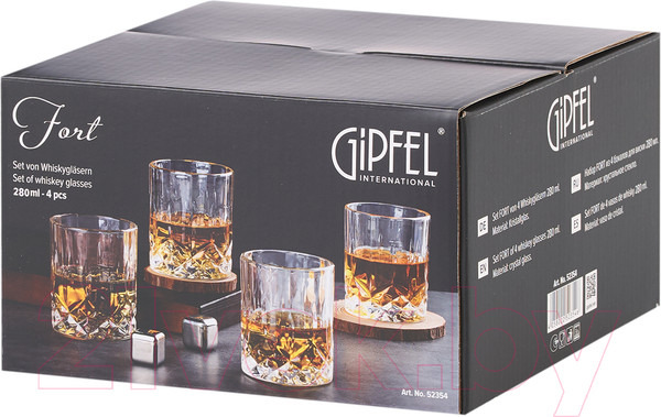 Изображение товара Набор бокалов Gipfel Fort 52354 (4шт)