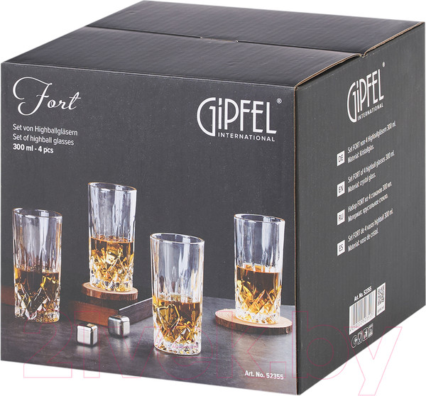 Изображение товара Набор стаканов Gipfel Fort 52355 (4шт)