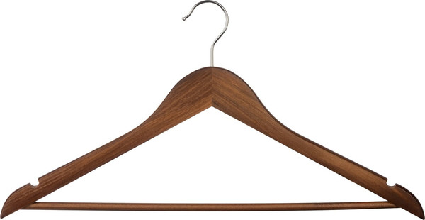 Изображение товара Набор деревянных вешалок-плечиков Рыжий кот 107911 (3шт, темно-коричневый)