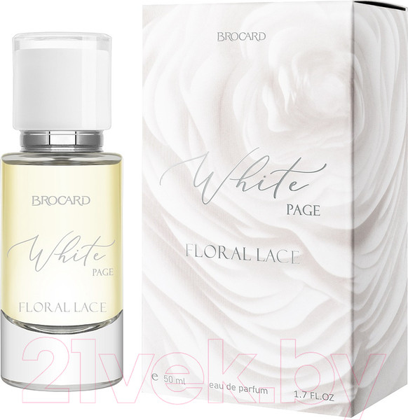 Изображение товара Парфюмерная вода Brocard White Page. Floral Lace (50мл)