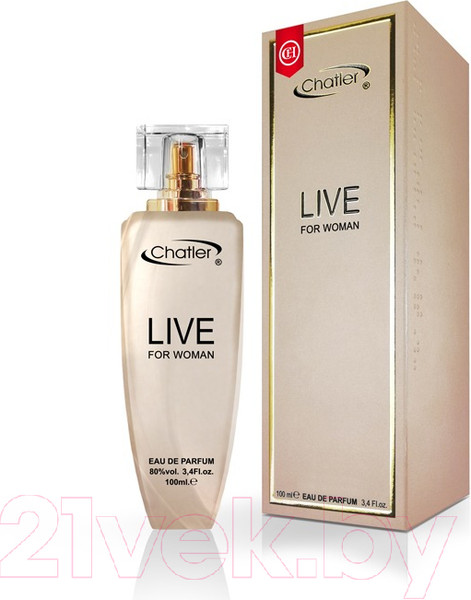 Изображение товара Парфюмерная вода Chatler Live (100мл)