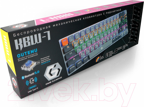 Изображение товара Клавиатура Gembird KBW-7