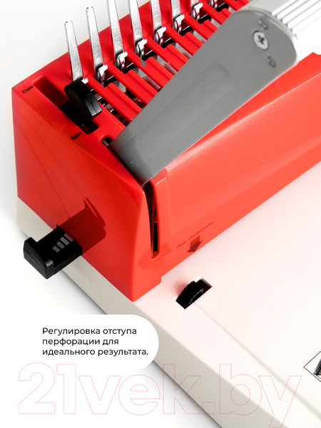 Изображение товара Брошюровщик Гелеос БП16пбк (белый/красный)