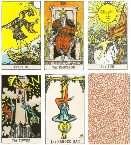 Изображение товара Гадальные карты AGM Urania A.E. Waite Tarot Premium Edition - Pocket / 1067012021