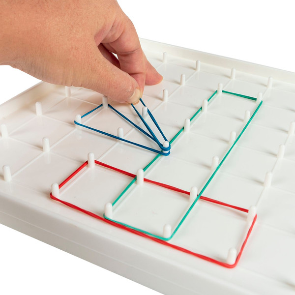 Изображение товара Развивающий игровой набор Bondibon Геоборд. Играй Думай Твори / ВВ5969