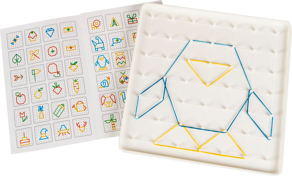 Изображение товара Развивающий игровой набор Bondibon Геоборд. Играй Думай Твори / ВВ5969