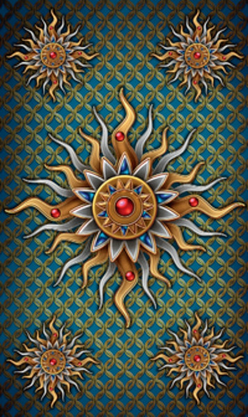 Изображение товара Гадальные карты Llewellyn Gilded Tarot Royale Mini Cards / LW069
