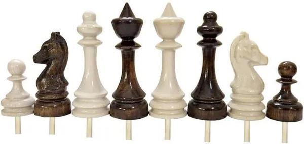 Изображение товара Набор фигурок для настольной игры Armenakyan Стейниц для слепых / AA806-2-S