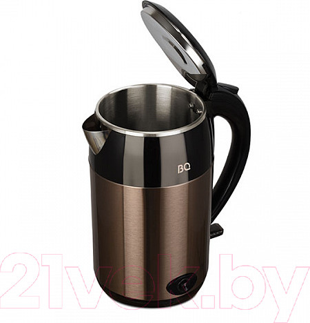 Изображение товара Электрочайник BQ KT1800SW (черный/медь)