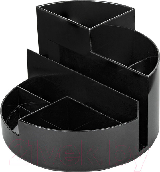 Изображение товара Органайзер настольный Brauberg Round / 238100 (черный)
