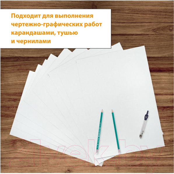 Изображение товара Набор бумаги для рисования Brauberg 129226 (10л)