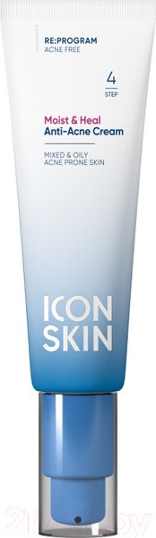 Изображение товара Крем для лица Icon Skin Moist & Heal Anti-Acne (50мл)