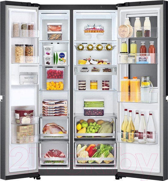 Изображение товара Холодильник с морозильником LG GC-Q257CBFV