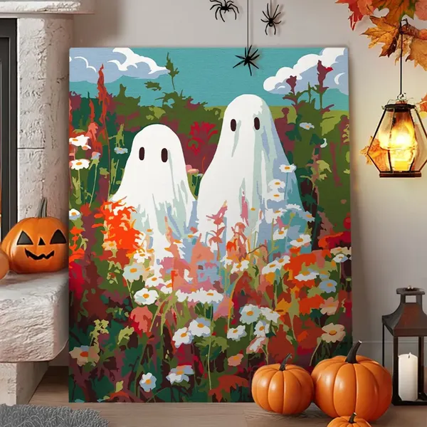 Изображение товара Картина по номерам Red Panda Призраки в поле p55677