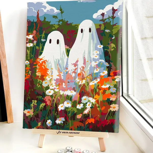 Изображение товара Картина по номерам Red Panda Призраки в поле p55677