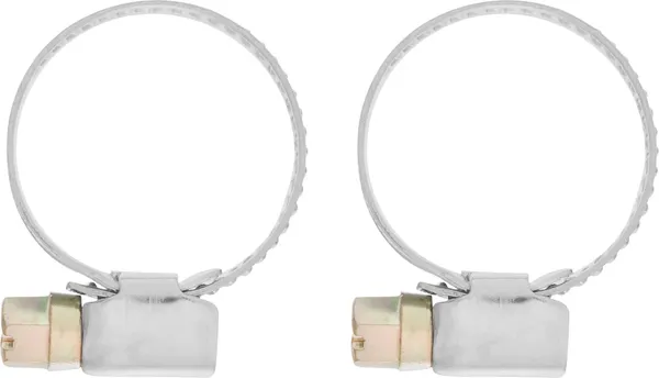 Изображение товара Набор хомутов червячных СибрТех Металлический / 47657 (2шт)