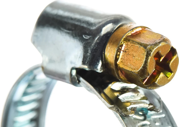 Изображение товара Набор хомутов червячных СибрТех Металлический / 47658 (2шт)